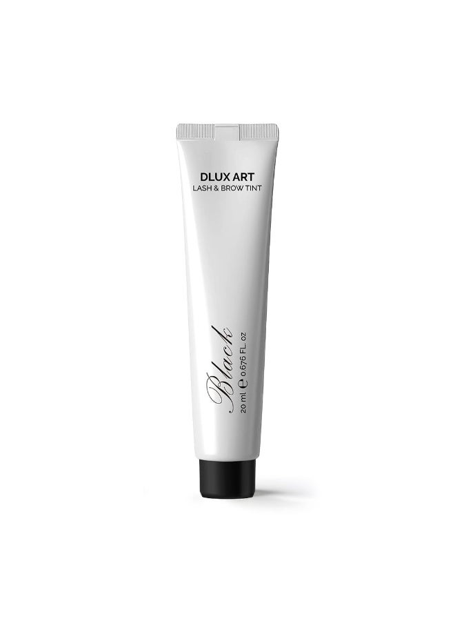 DLUX PROFESSIONAL تلوين الرموش والحواجب - أسود - Image 1